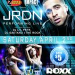 JRDN Performs World Dance Live @ The Roxx!