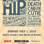 THE TRAGICALLY HIP CANADA DAY 2012