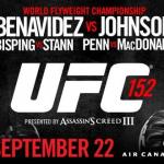 UFC 152: BENAVIDEZ vs. JOHNSON