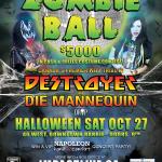 ROCK95 ZOMBIE BALL: Die Mannequin & Destroyer