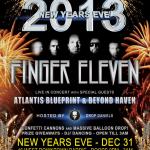FINGER ELEVEN Headlines NEW YEARS EVE 2013