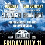 BAD COMPANY & JOURNEY Show Live In Concert!
