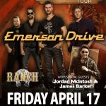 Kicx106 Presents EMERSON DRIVE Radio For Cardiology Benefit Concert!