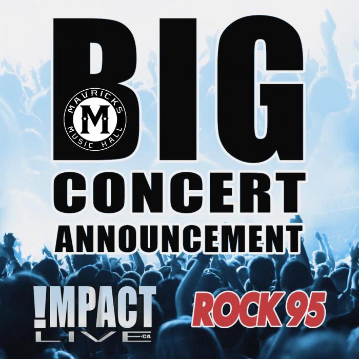 BIG CONCERT ANNOUNCEMENT