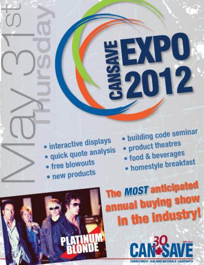 CAN-SAVE EXPO 2012 w/ Platinum Blonde