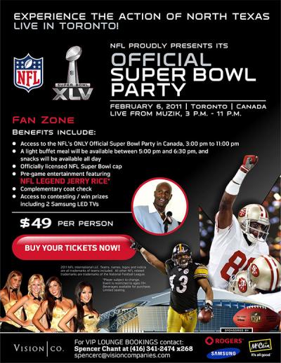 Official NFL Super Bowl Party