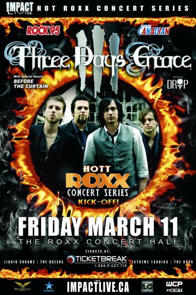 THREE DAYS GRACE Live In Concert!