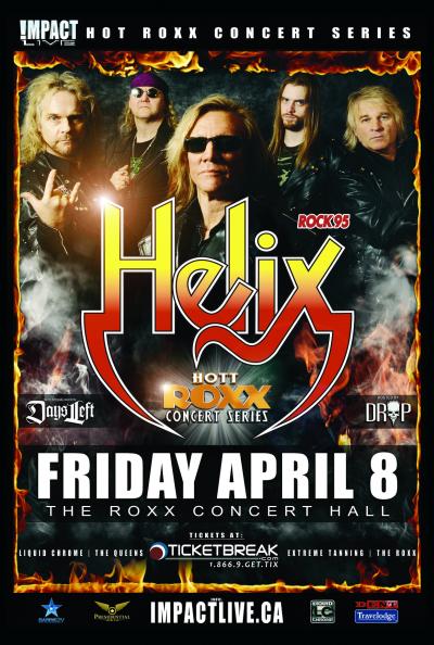 HELIX Rocks You Live w/ Days Left!
