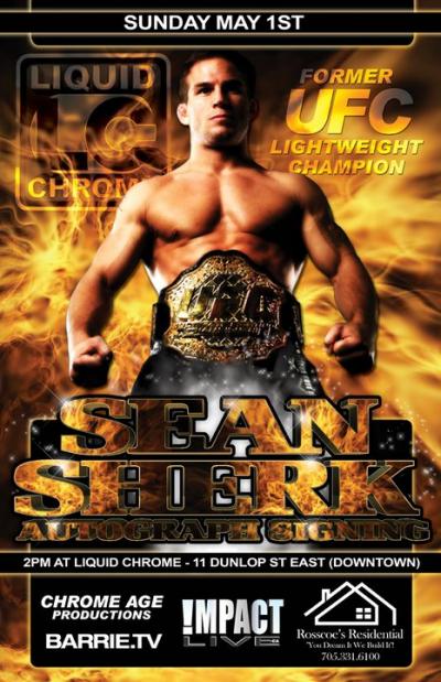 Sean Sherk Official Autograph Signing @ LC