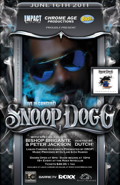 SNOOP DOGG Live In Concert!