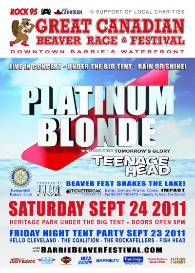 Beaver Festival 2011 Feat. Platinum Bonde