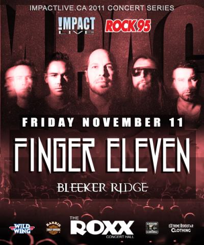 FINGER 11 & Bleeker Ridge Live At The Roxx