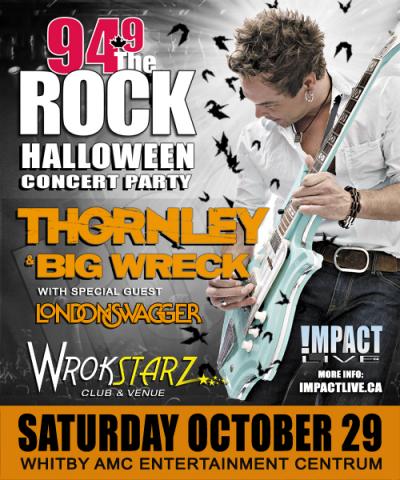 Thornley & Big Wreck Reunion Halloween Bash