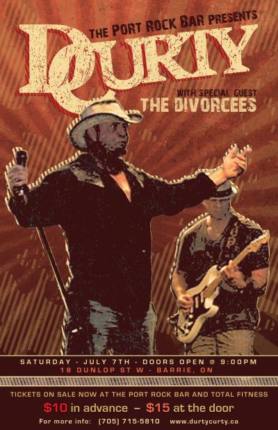 DURTY CURTY Live At The Port!