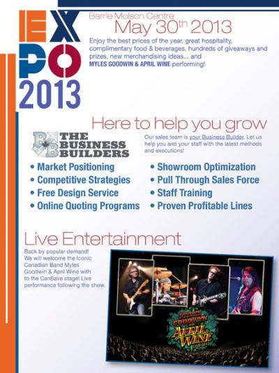 CANSAVE EXPO 2013 Featuring APRIL WINE
