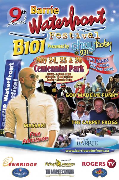 BARRIE WATERFRONT FESTIVAL 2013