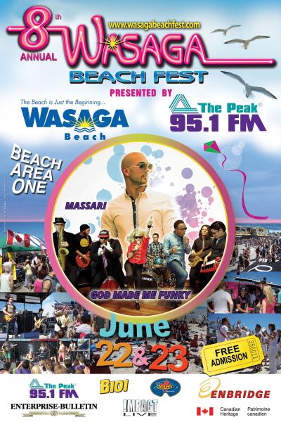 8th ANNUAL WASAGA BEACH FEST