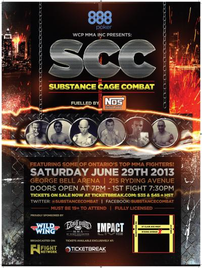 SUBSTANCE CAGE COMBAT MMA