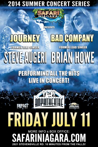 BAD COMPANY & JOURNEY Show Live In Concert!