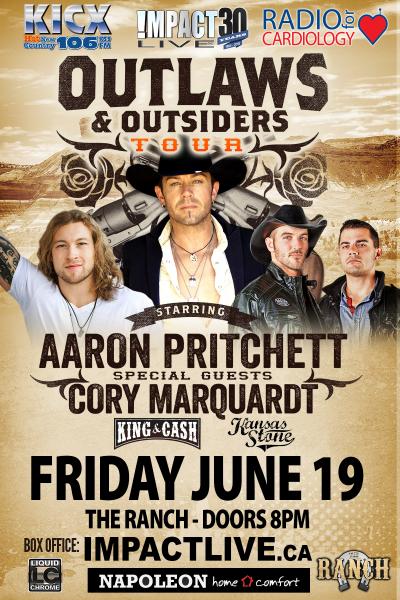 OUTLAWS & OUTSIDERS Radio For Cardiology Benefit Concert Party In Support Of RVH Cardiac Care!