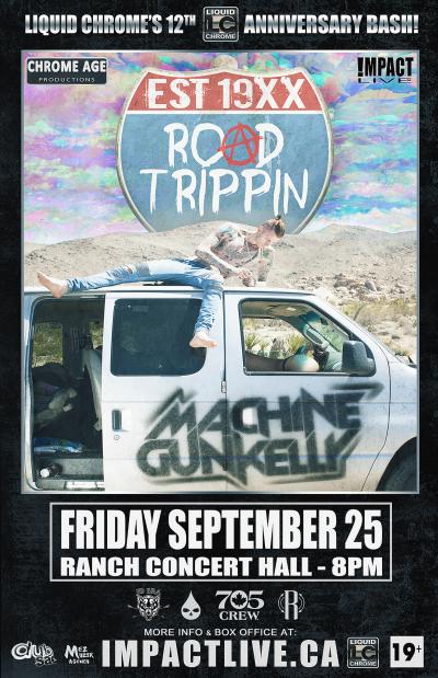 MACHINE GUN KELLY, JD Era & 705 Crew Perform At Liquid Chrome's 12th Anniversary Concert Party!