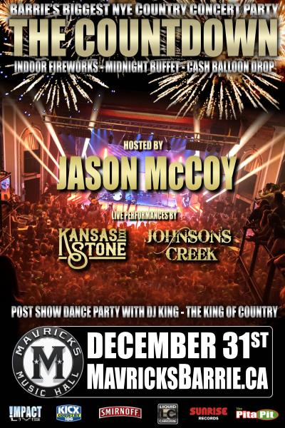THE COUNTDOWN: Kicx106 NYE Concert Party!