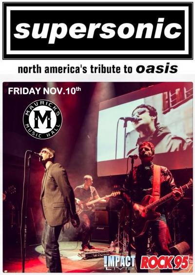 SUPERSONIC (Oasis) VIP Offer For Impact Live Members, Fans & Friends
