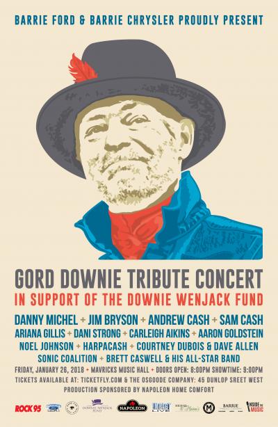 GORD DOWNIE Tribute Concert