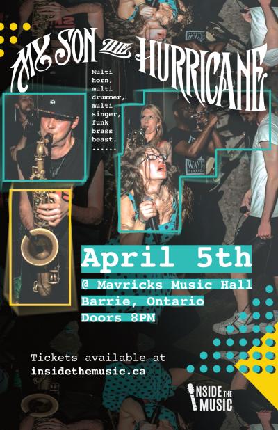 MY SON THE HURRICANE w/ Special Guest Katey Gatta