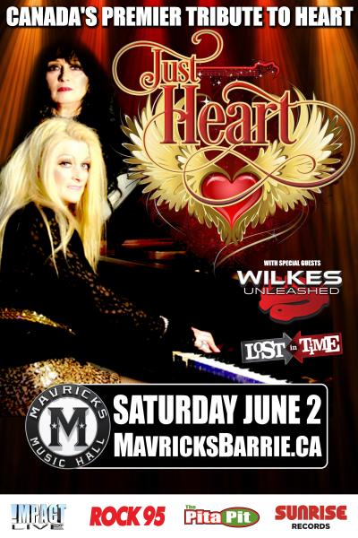 JUST HEART, Canada's Premier Tribute To Heart!