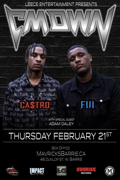 CMDWN's Castro & Fiji Live In Barrie!
