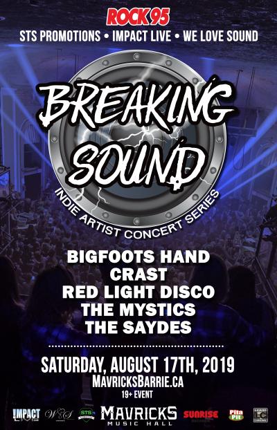 BREAKING SOUND Indie Concert Series Kick-Off Party 
