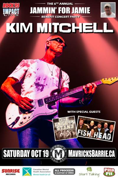 KIM MITCHELL Headlines Jammin' For Jammie 2019