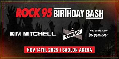 Kim Mitchell, The Trews & Bleeker Perform Rock 95's Birthday Bash 2025