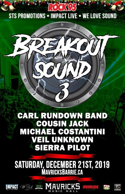 Rock95 BREAKOUT SOUND 3 Christmas Concert Party!