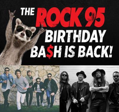 ROCK 95 Birthday Bash Featuring SAM ROBERTS BAND & MONSTER TRUCK