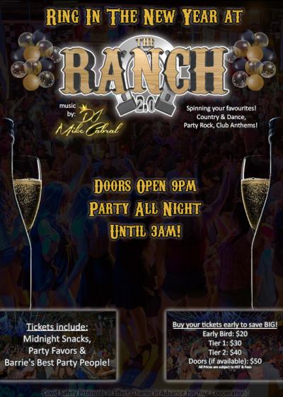 RANCH 2.0 NYE BASH (Cancelled)