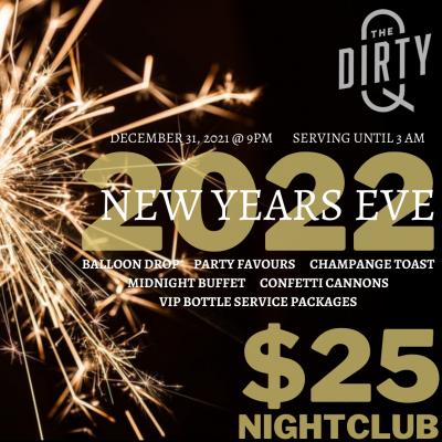 Queens Nightclub NYE (Cancelled)