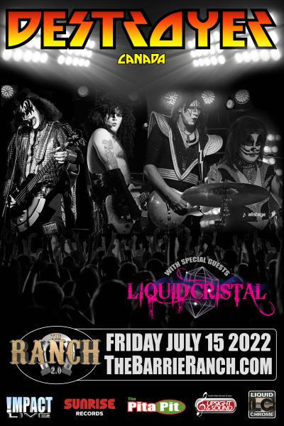 DESTROYER w/ Special Guest LiqudCristal