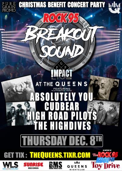 Rock 95 BREAKOUT SOUND Toy Drive Concert Party